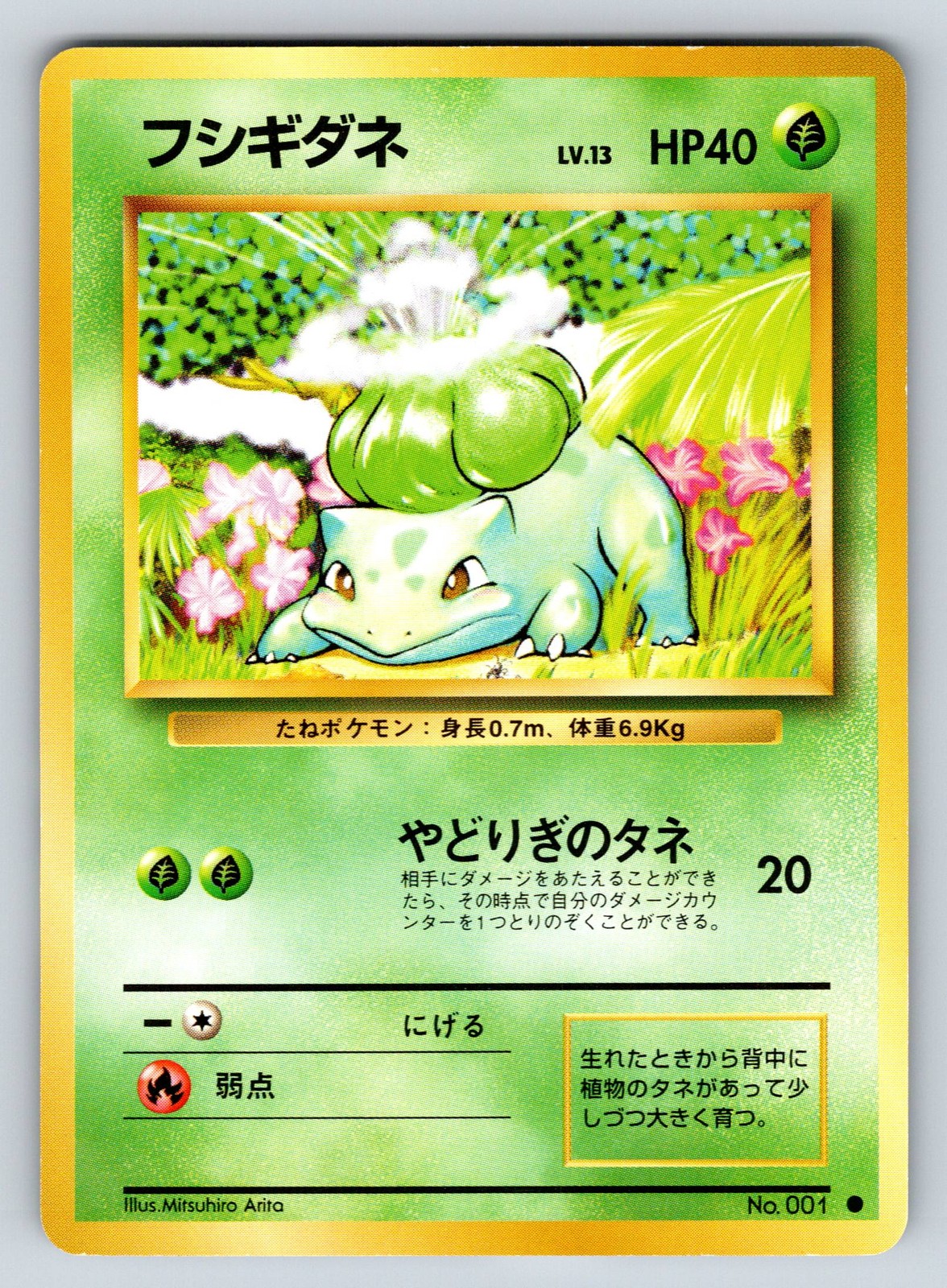 Normal Bulbasaur 1 Expansion Pack JP LP