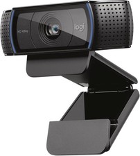 Logitech C920x 960-001335 HD Pro Webcam Black Full HD 1080p Clear Audio for PC