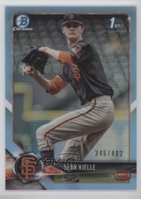 2018 Bowman Draft Chrome Sky Blue Refractor 346/402 Sean Hjelle #BDC-139 p8f