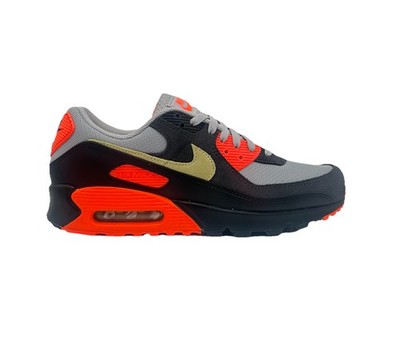 Nike Air Max 90 Smoke Grey Lime Grau Infrared DM0029-018 Herren Sneaker EU45,5