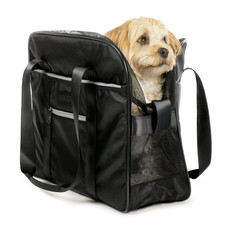 Worldwide Sherpa Black Around Town Pet Dog Carrying Tote Large