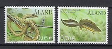 Aland 2002 Reptiles Yvert n° 199 et 200 neuf ** MNH