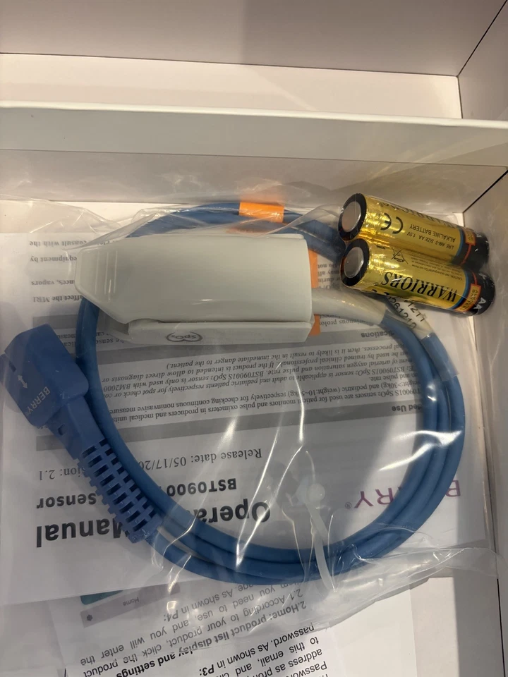 Oxímetro de pulso portátil Berry Neonatal 0-3 años SPO2 PR PI TEST Foto 2 de 4