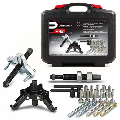 Powerbuilt Harmonic Balancer Puller / Pulley Installer Kit - 648616 - Bild 1 von 6
