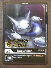 Kapurimon ST-01 U Judge Promo: Promotional Digimon Card #3IQ
