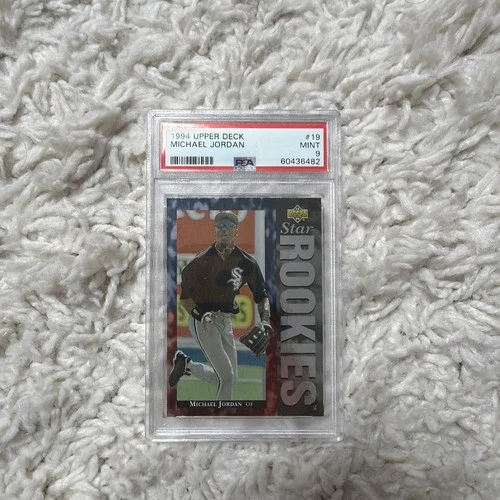 1994 Upper Deck Star Rookie #19 Michael Jordan PSA 9 Mint HOF GOAT Cert#69248246