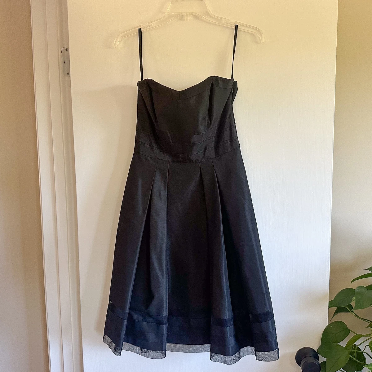 chanel black dress Women's Yumi A-line Cold Shoulder Sleeved Chanel Mini Dress S/M/L Black/White MEAN BLVD Customize / Black
