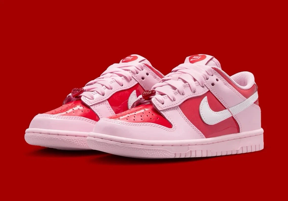 ナイキ ダンク エナメル レッド/ホワイト Nike Dunk Low Red for Sale | Authenticity Guaranteed | eBay