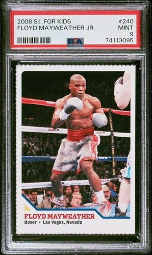 2008 S.I. Sports Illustrated For Kids Floyd Mayweather Jr #240 PSA 9 MINT RARE