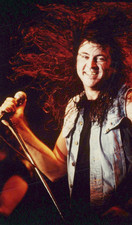 Ian Gillan Deep Purple Photograph Original Coloured Promotional Circa 1980s