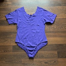 Extra Editions Vintage Bodysuit Royal Purple 1X
