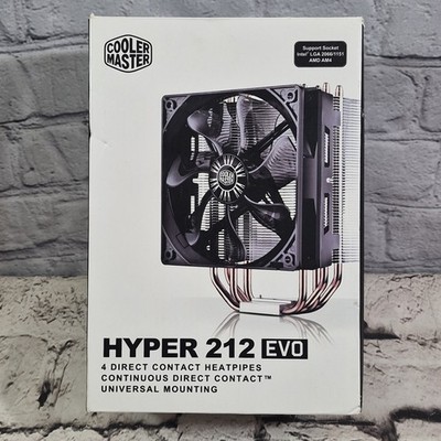 Cooler Master Hyper 212 EVO RR-212E-20PK-R2 Cooling Fan/Heatsink