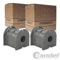 2X Febest Stabilager Buchse Gummilager Stabi Hinten Passend FüR Ford Maverick