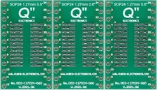 SO24, SOJ24, SOP24, SOIC24, BSOJ24 1.27mm(0.05") to DIP 0.6" - 3 PCS. [US]