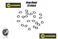 Mivardi Tear- Drop Rings -Vorfach Ringe FüR Karpfen Montagen- Chod Rig D-Rigs