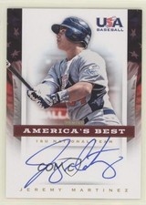 2012 USA Baseball National Team America's Best /100 Jeremy Martinez #JM Auto 0a2