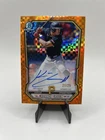 2026 Topps Bowman Baseball Konnor Griffin Orange X-fractor Auto /25 #CPA-KG