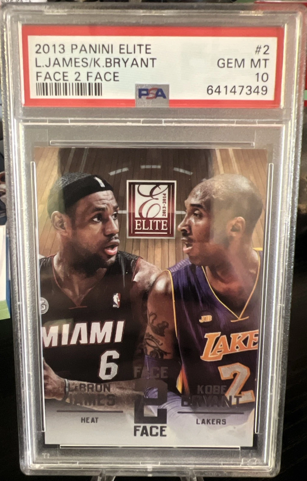 Lebron James trading card