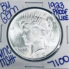 1923 BU UNCIRCULATED SILVER PEACE DOLLAR AUTHENTIC U.S. MINT FREE SHIPPING 7100