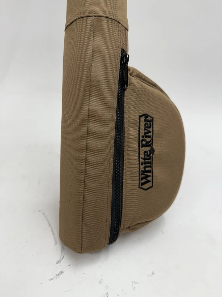 Carrete de caña de pescar con mosca estuche rígido White River DC56 carrete Dogwood Canyon Rod 9' Foto 2 de 4