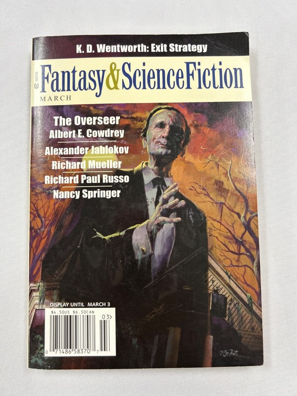 Fantasy & Science Fiction, March 2008