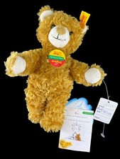 Vintage German Steiff Cosy Friends Gold Bear Plush Teddy w/ Tags 8"