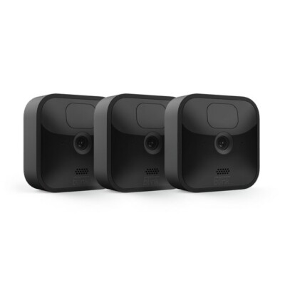 AMAZON Blink Outdoor HD 1080p WiFi Überwachungskamera System - 3 Kameras