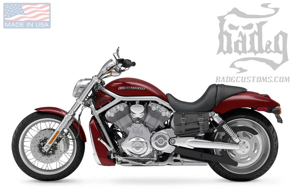 Harley V ROD NIGHT ROD marco lateral izquierdo bolsa individual - VFL01 BAD&G CustomS Foto 2 de 4