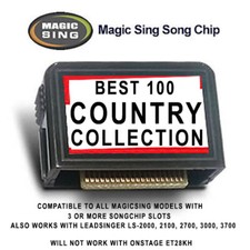 MAGIC SING MIC Leadsinger BEST COUNTRY MUSIC COLLECTION