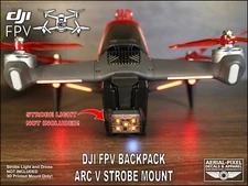 DJI FPV Drone Strobe Mount and Battery Protector for Firehouse Technology ARC V