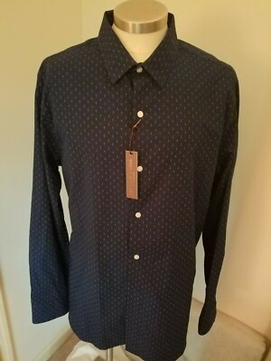 FAIRLANE \u0026 SONS MENS LS CASUAL SHIRT XL 