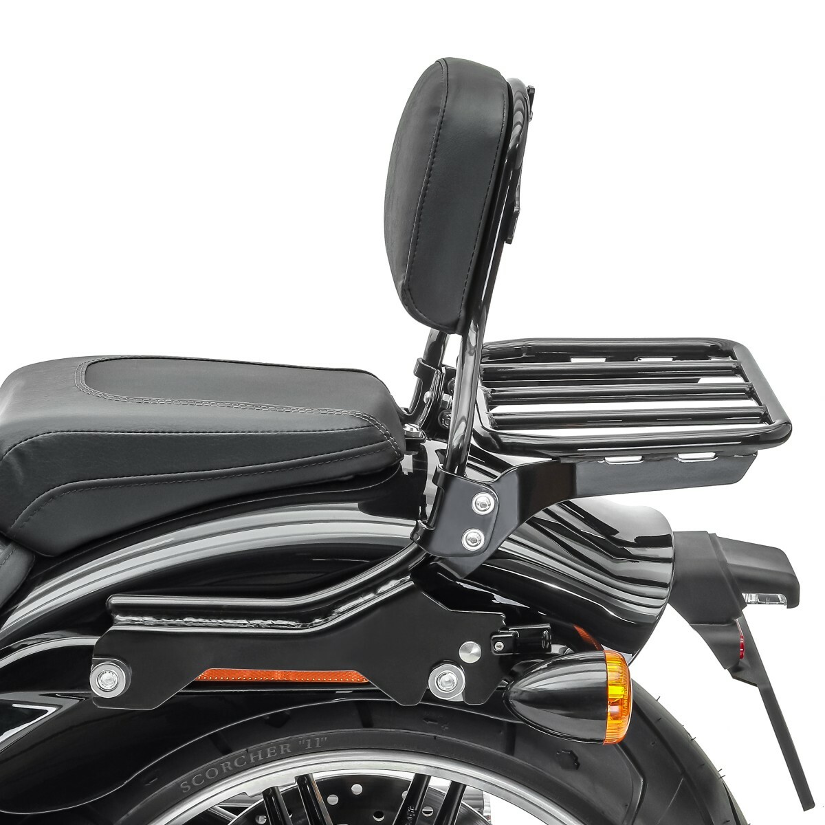 Rear luggage rack for Sissy Bar for Harley Breakout / Fat Boy / 114 18