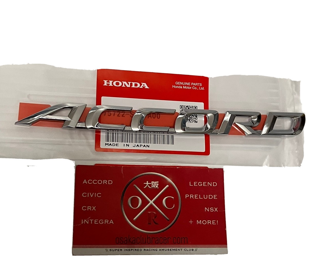 New GENUINE OEM 03-05 Honda Accord COUPE Rear Emblem Badge Logo 04