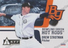 2018 Bowling Green Hot Rods Drew Strotman RC Rookie Tampa Bay Rays Minor