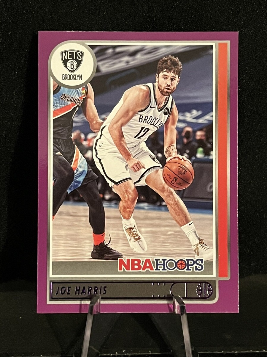 2021-22 Panini NBA Hoops Joe Harris Purple Parallel #97 Nets