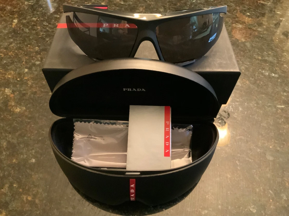 PRADA Sports Blue Mirrored Sunglasses for Men for sale | eBay