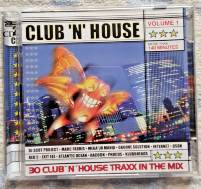 Club'N'House Vol.1  (2 CDs) 30 Club N House Traxx in The Mix