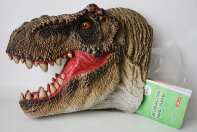TYRANNOSAURUS T-REX DINOSAUR INTERACTIVE HAND PUPPET NEW CANNA EDUCATION TOY NEW