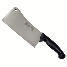 MANNAIA MACELLAIO ACCIAIO INOX AISI 420 PER ALIMENTI DA CUCINA 22 CM ART.3450