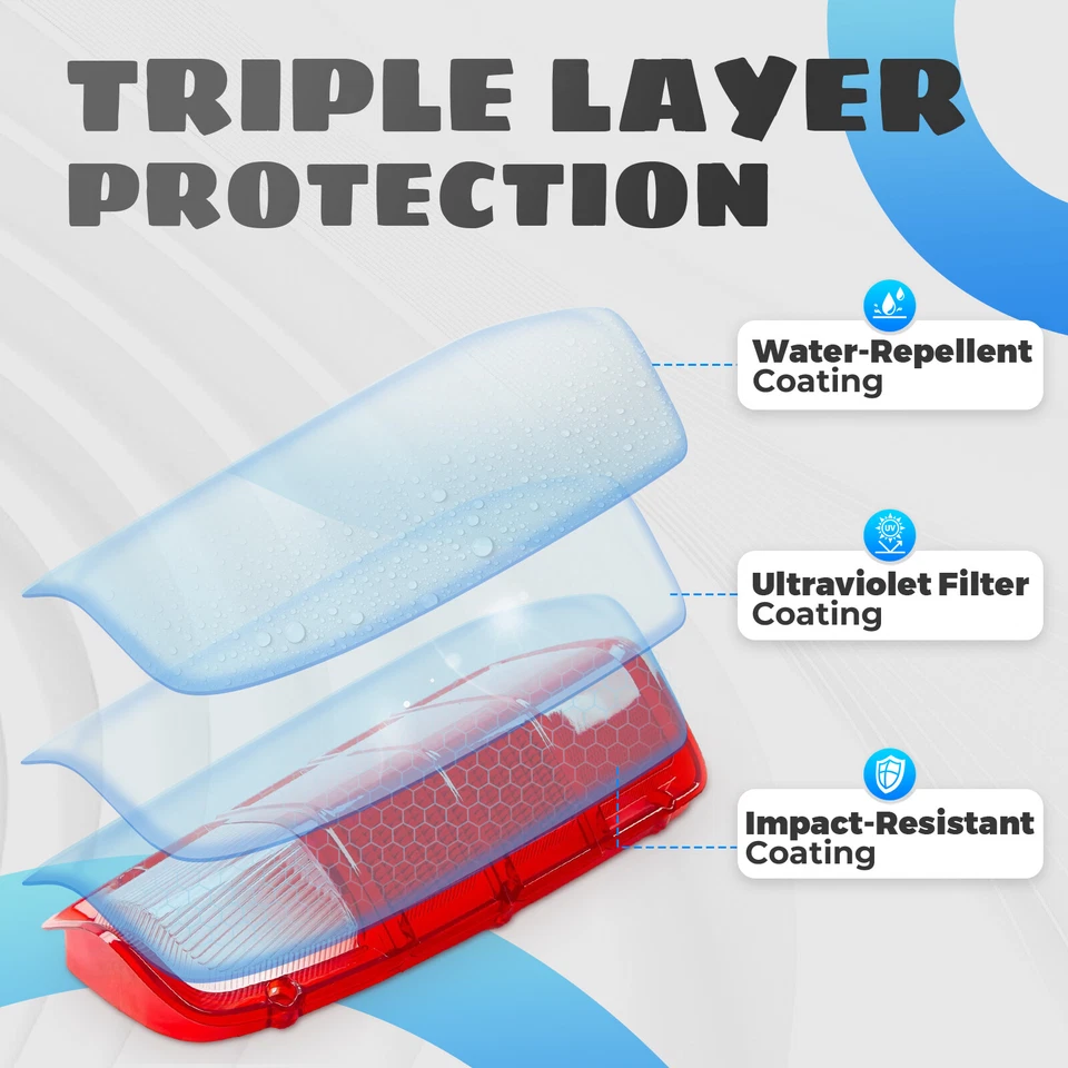 Para Dodge Truck 1972-1980/Plymouth Power Wagon Lente Trasera Solo Par Derecha Derecha Foto 4 de 4