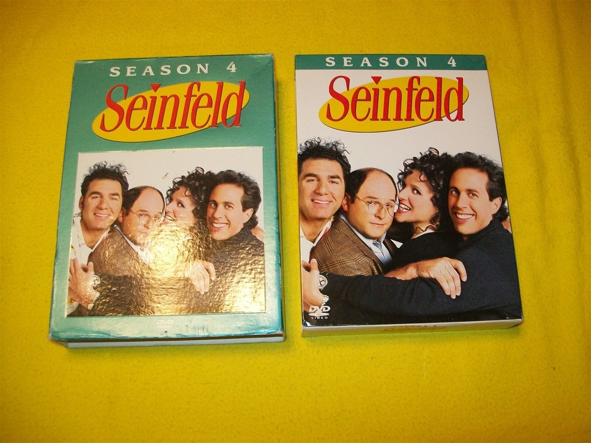 SEINFELD THE COMPLETE THIRD & FOURTH SEASON THREE FOUR 3 & 4 DVD