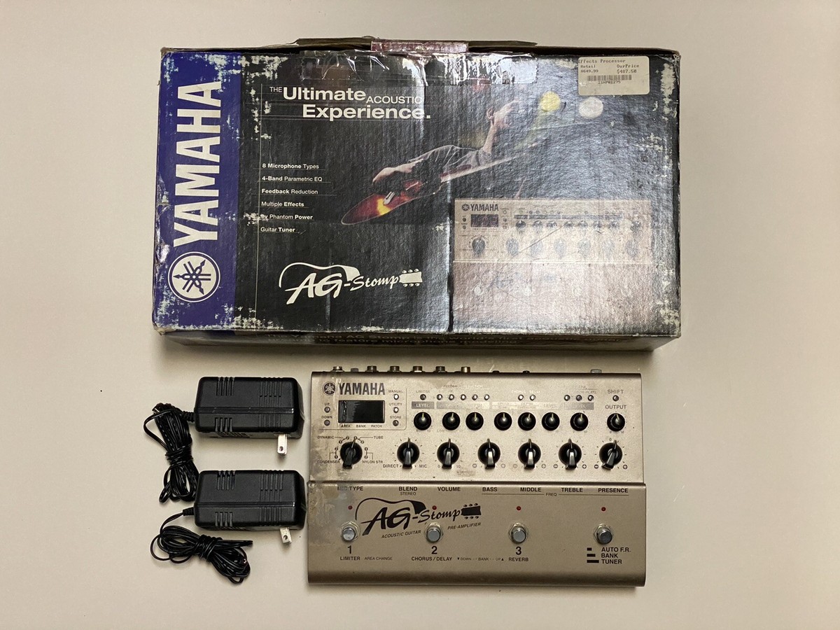 ギター YAMAHA AG-Stomp Yamaha Ag-Stomp Used Item Works Well With Box And All