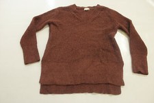 So Girl's Drop Shoulder Junior Chenille Knit Sweater JB1 Dark Red Small NWT