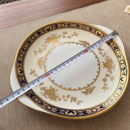 MINTON DYNASTY Dinner Cake Plate 27cm Made in England - Picture 3 of 10