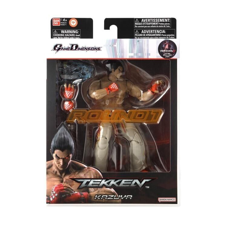 Bandai Tekken GameDimensions Kazuya Mishima 6.7-in Action Figure