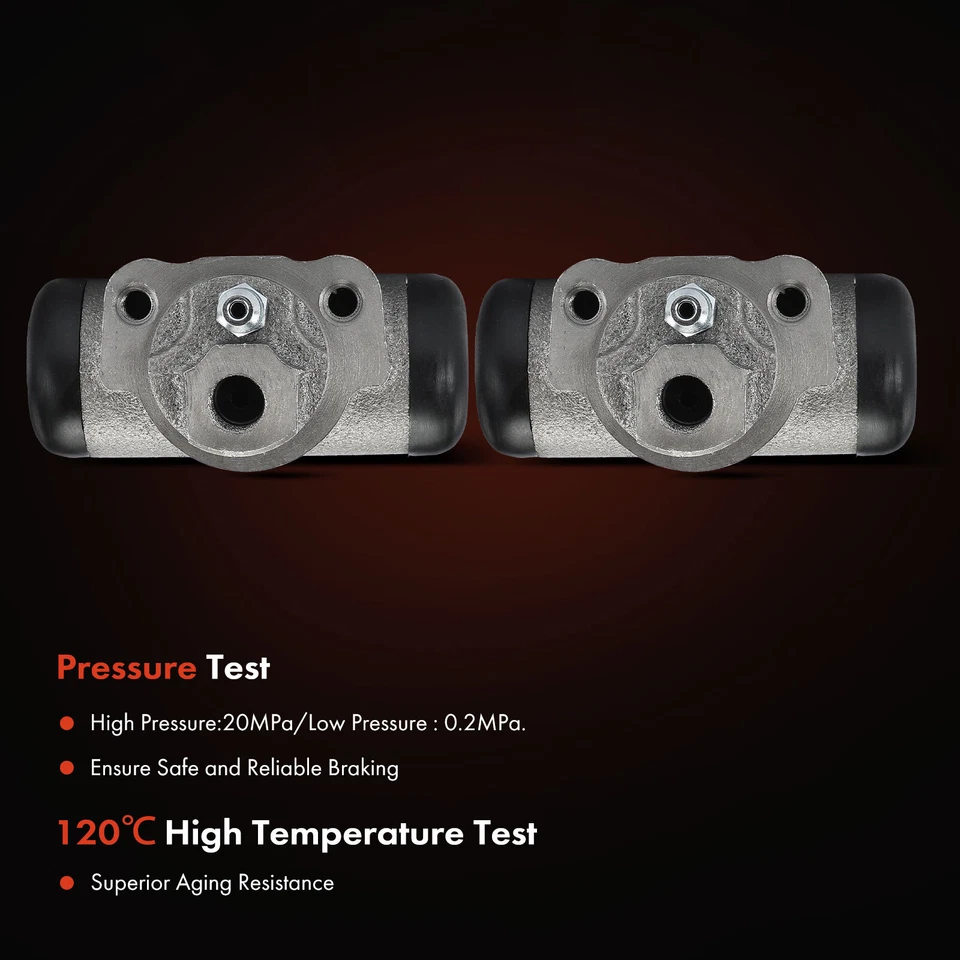 2x Cilindro de roda de freio a tambor traseiro para Toyota Corolla Celica Corona Isuzu I-Mark - Imagem 4 de 4