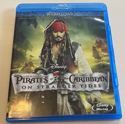 blu ray/ dvd, pirates of the Caribbean on stranger tides, 2 disc combo ...