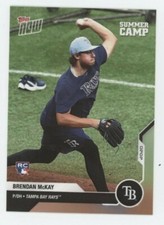 Brendan McKay 2020 Topps Now SUMMER CAMP WAVE 1 Rookie Card #OD-464 RAYS