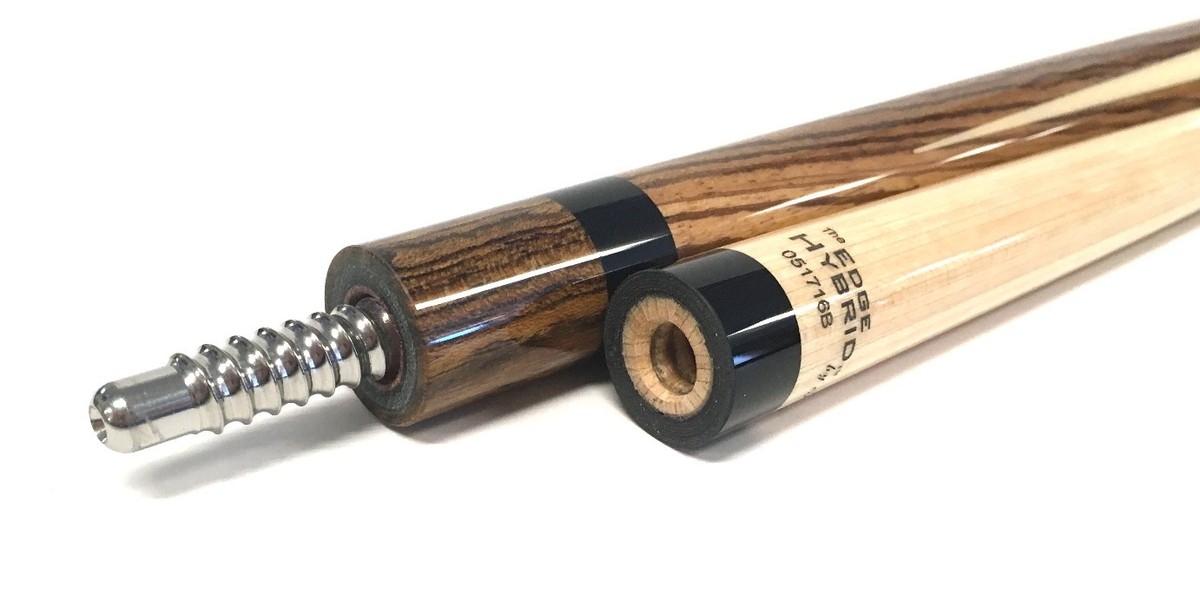 Jacoby Custom Cue - 605-6114 - Zebrawood & Bocote, 12.75mm Edge