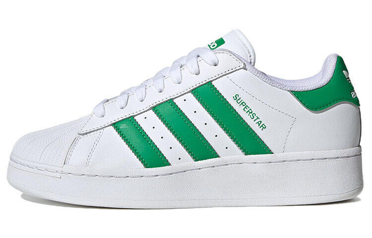 кроссовки adidas Superstar XLG Low Бело-зеленые - IF8069